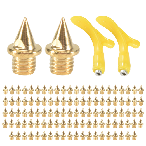 120Pcs 1/4 Inch Track Spikes for Shoes,Replacement 2