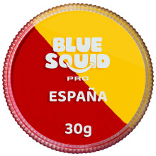 Blue Squid PRO -kasvomaali - ammattimainen vesipohjainen yksitt iskakkukasvomaali ja vartalomaali - SFX Makeup - lasten ja aikuisten kasvomaalaus