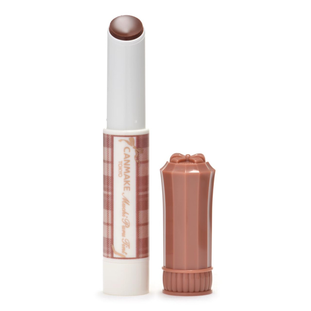 CANMAKE Muchi Puru Tint  0.1 oz (2.5 g)  Volume  Glossy Tint  Refreshing Feel (04 chocolate milk)-image-OPC-PGDPRWQ-NEW