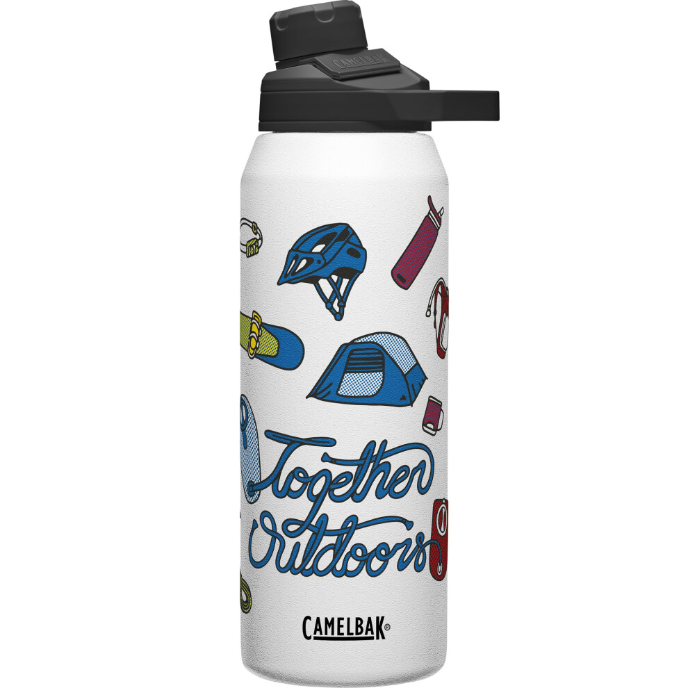 CamelBak Chute Mag 32oz Vacuum Insulated Stainless Steel Water Bottle  Wild Pride