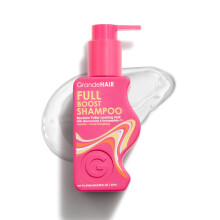Grande Cosmetics sampon noknek Tiszttja a hmlasztst s cskkenti a hajhullst a teltebb megjelensrt, szulftmentes utazsi mret