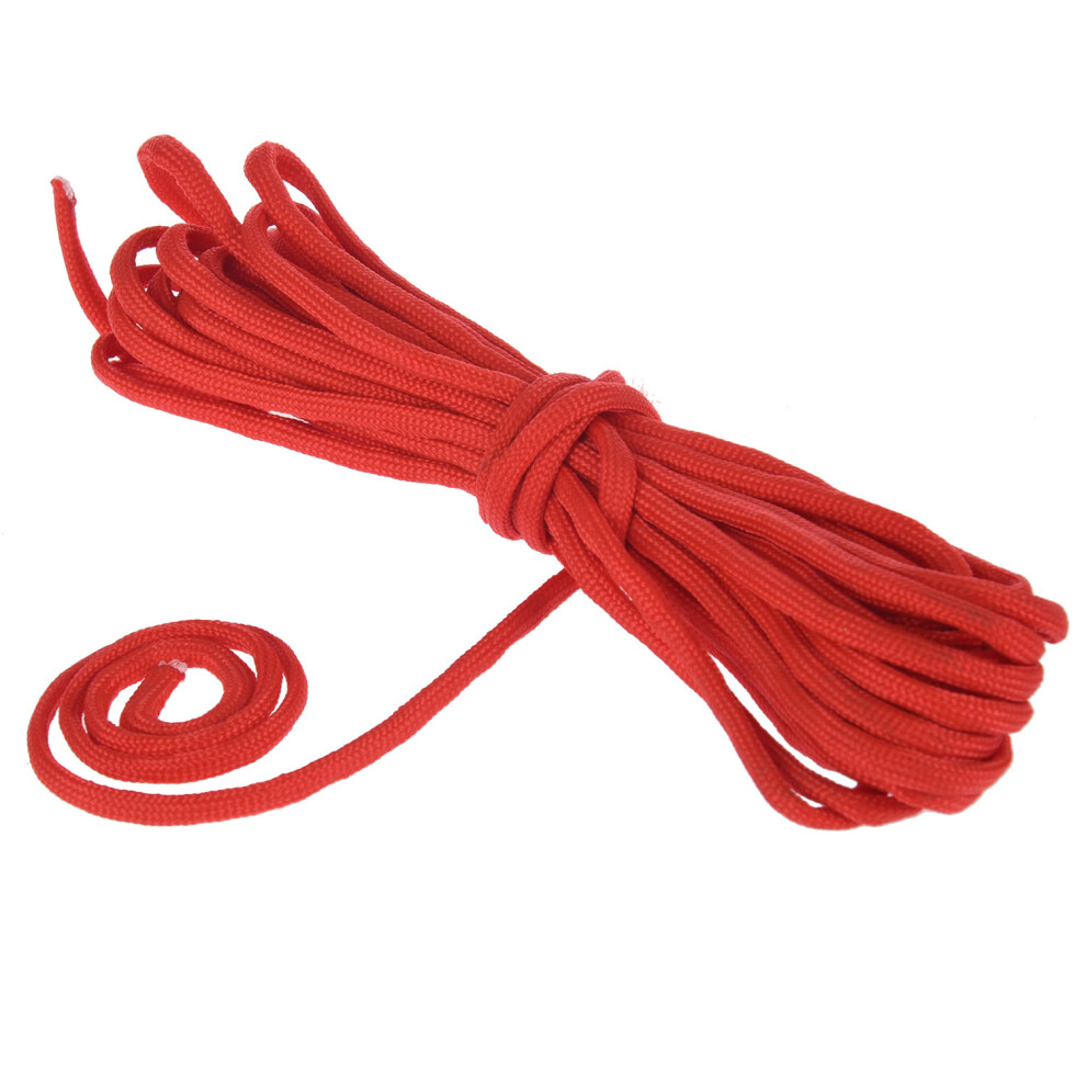 Parachute Rope 7 Core Strand for Climbing Buckle Red 25FT-image-OPC-PGDPS6F-NEW