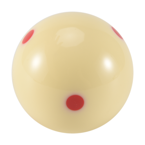 2.25inch 57mm 6 Red Spot Cue Ball Pro Cup Training Practice 2