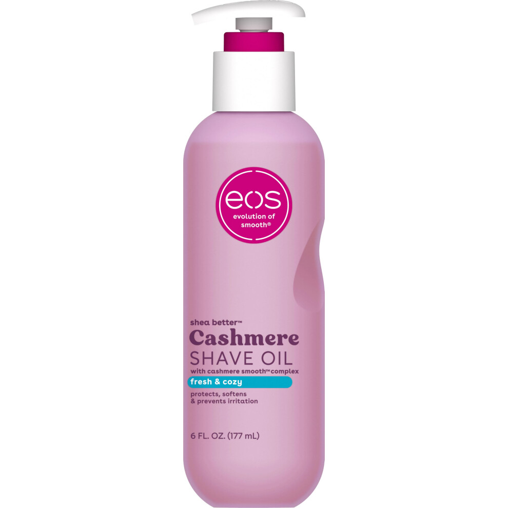 Photos - Hair Removal Cream / Wax E.O.S. eos Cashmere Shave Oil Fresh & Cozy Soothing and Moisturizing Prevents Irritation and Razor Burn Entire Bikini Area-Approved 