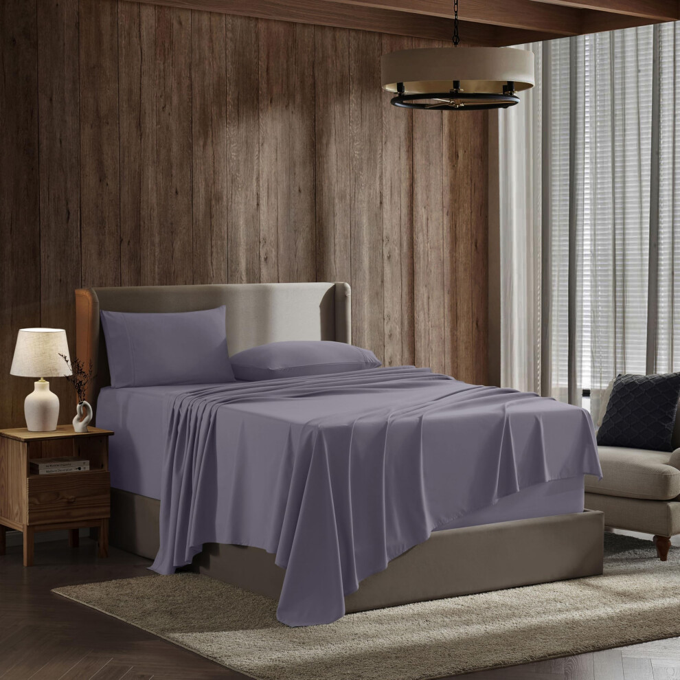 Ensemble De Draps Nestl Rv Short Queen - 4 PièCes Pour Lit Queen Size Court, Poche Profonde, HôTel De Luxe, Extra Doux, Respirant Et RafraîChissa-image