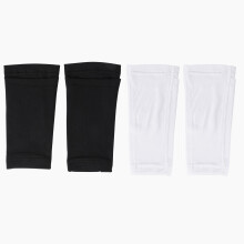 2Pairs Soccer Shin Guard Socks for Kicking Ball Running Cycling L