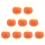 9 PCS Elasticity Soft Beach Tennis Ball High Quality Training 4