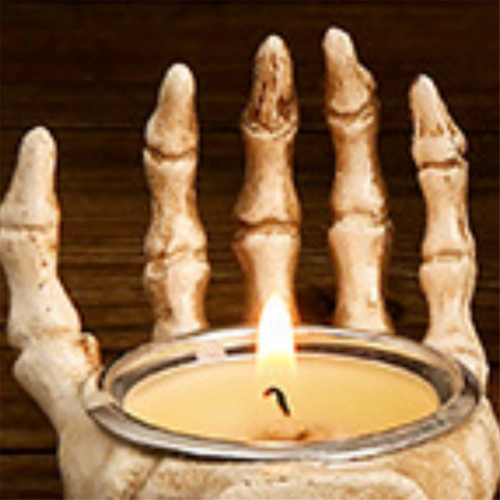 Halloween, skull resin ornaments, fingers 2