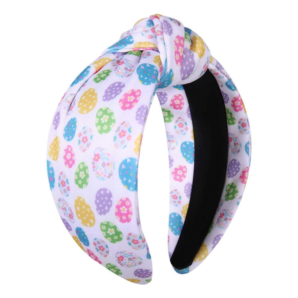 Bandeau    cheveux Vokone - Bandeau large    n  uds motif lapin de P  ques, accessoire pour cheveux (rouge, lot de 1) pour femme