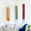 Nordic Leaf Woven Macrame Tapestry Hanging Boho Tassel Wall A 5