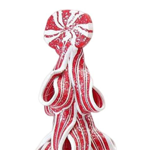 Desktop Christmas Tree Home Centerpiece Candy Cane Top Decor 2