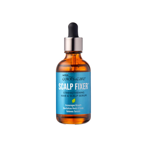 KISS COLORS & CARE Healthy Scalp Fixer Strengthening Hair & Scalp Serum  For Protective & Natural Styles  Encourages Growth  Revitalizes Roots & Scalp