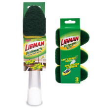 Libman Dishmatic I-Stand mosogatplca Konyhai tisztt srolkefe fogantyval s szappanadagol ednyek srolshoz s mosogatshoz jratltheto l