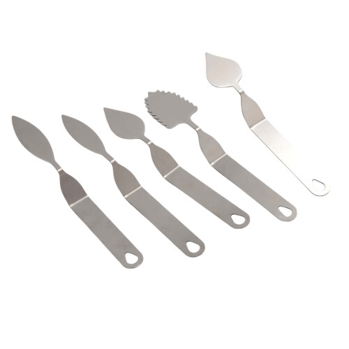 5Pcs Cake Decorating Spatula Chocolate Baking Tool