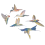 6 Pcs Large Size Bird Clings Anti-Collision Window 3