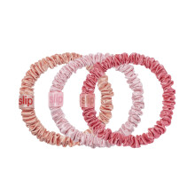 Slip Skinny Scrunchies: Anti-kreuk Anti-breuk SlipsilkDesign beschermt kwetsbaar haar | Exclusief voor Amazon, inclusief 3 pure zijden scrunchies She