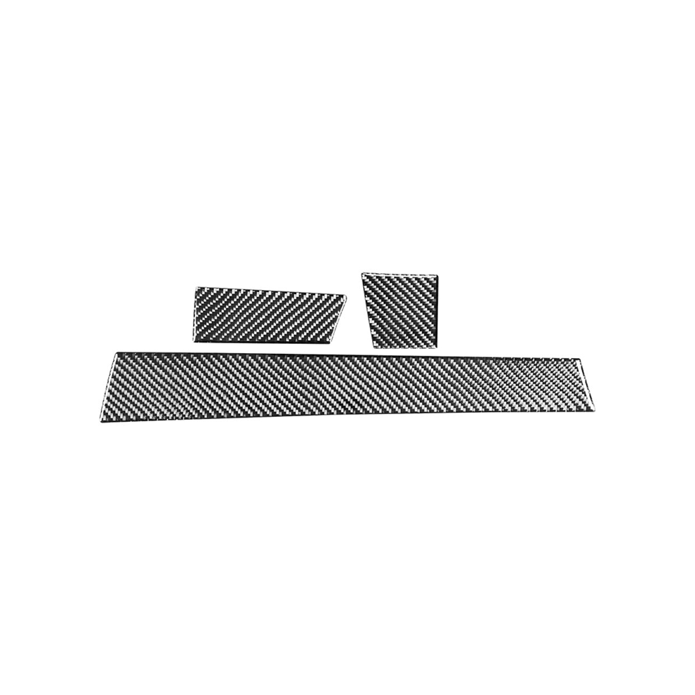 Soft Carbon Fiber Central Control Co-Pilot Passenger Decorative Cover 4852496743086