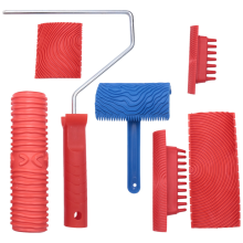 Wood Grain Tool Set, 6Pcs 7 inch Graining Painting Texture
