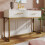 Dressing Table White -H76.5/W100/D45 cm 7