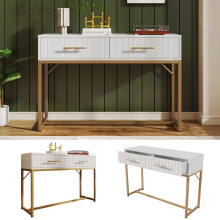 Dressing Table White -H76.5/W100/D45 cm