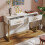 Dressing Table White -H76.5/W100/D45 cm 6