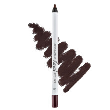 Lamel Burgudy Eyeliner Ultra Long Lasting Gel Eyeliner Pencil Waterproof Eye Liner Smudge Proof Creamy Eye Pencil Waterline Sweat Proof Makeup