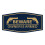 Fancy Beware Eigenaar is Gewapend Bord (Marineblauw/Goud) - Klein 2-pack 1