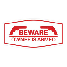 ???a??da Fancy Beware Owner is Armed (?e???/???????) - ????? S?s?e?as?a 2 te?a????