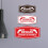 Fancy Beware Eigenaar is gewapend bord (blauw) - Groot 2-pack 2