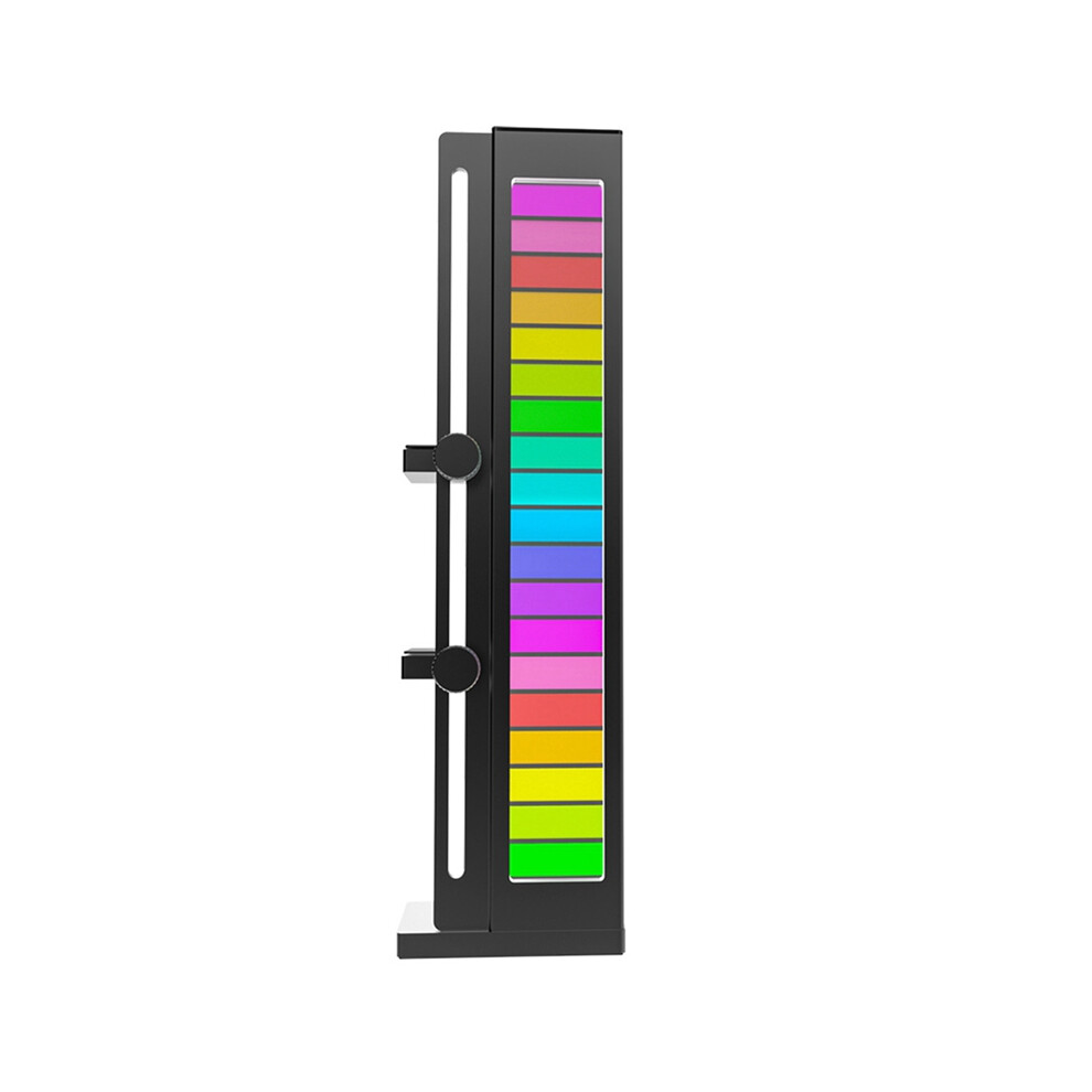 5V 3Pin Argb Sync Graphic Card Support Stand Adjustable Vertical Gpu Bracket Holder Magnetic Black 4852496743970
