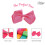 5,5 tommer Grosgrain h?rsl?jfe til kvinder og piger - Pink 4