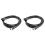 2X FireWire IEEE 1394B Cable 9Pin to 6Pin 800Mbps Data ( 1.8Meter) 2
