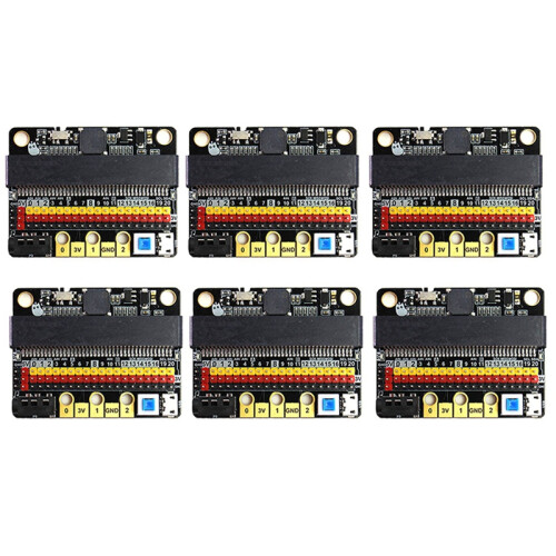 basic:bit io expansion board horizontal type pinboard... 6X for Microbit Expansion Board IOBIT V2.0 Horizontal Adapter Plate ...