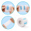 Bandes de Cou Pour Coiffeur Studio Limited - 500 Bandes, 5 Rouleaux 5