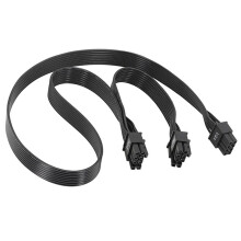 PSU VGA 8pin Male to Dual PCIe 8 (6+2) Pin PCIE GPU Power Cable for G1 G2 G3 G+ G5 G6 GT GA P2Modular