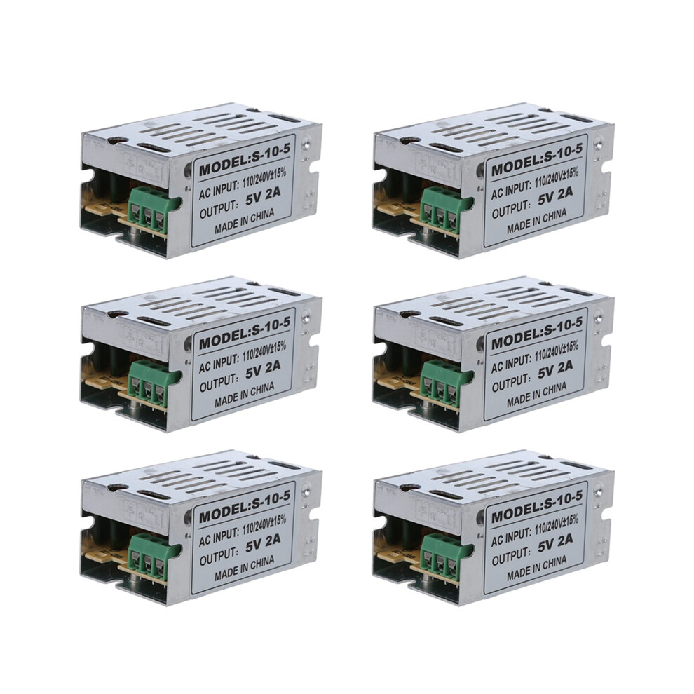 6X Ac 110-240V To Dc 5V Switching Power Supply Converter Sa10-05 4852496754112