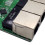 Fast Switch Mini 3 Port Ethernet 10 / 100mbps Network Hub Pcb Module Board for System Integration 7