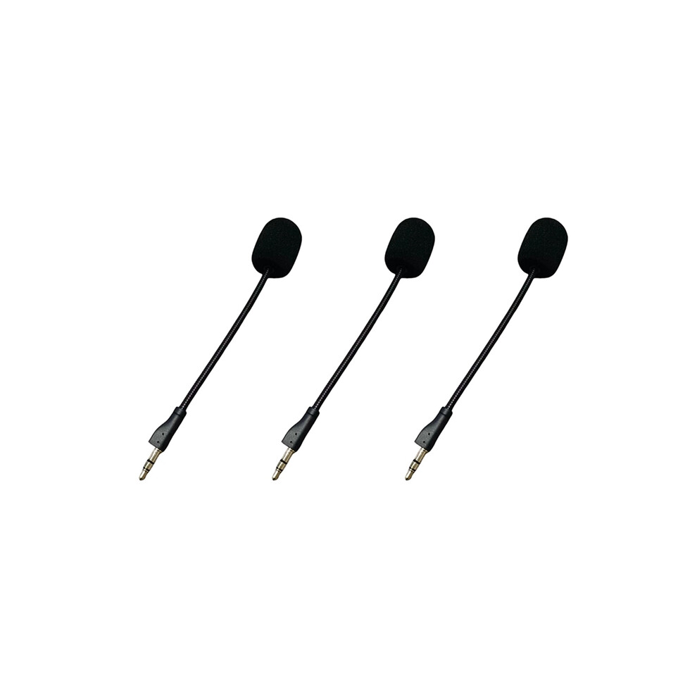 Replacement 3.5mm Microphone for PRO G X Gaming Headsets E-Sports Game Mic Bendable 3Pcs-image-OPC-PGDQBHX-NEW