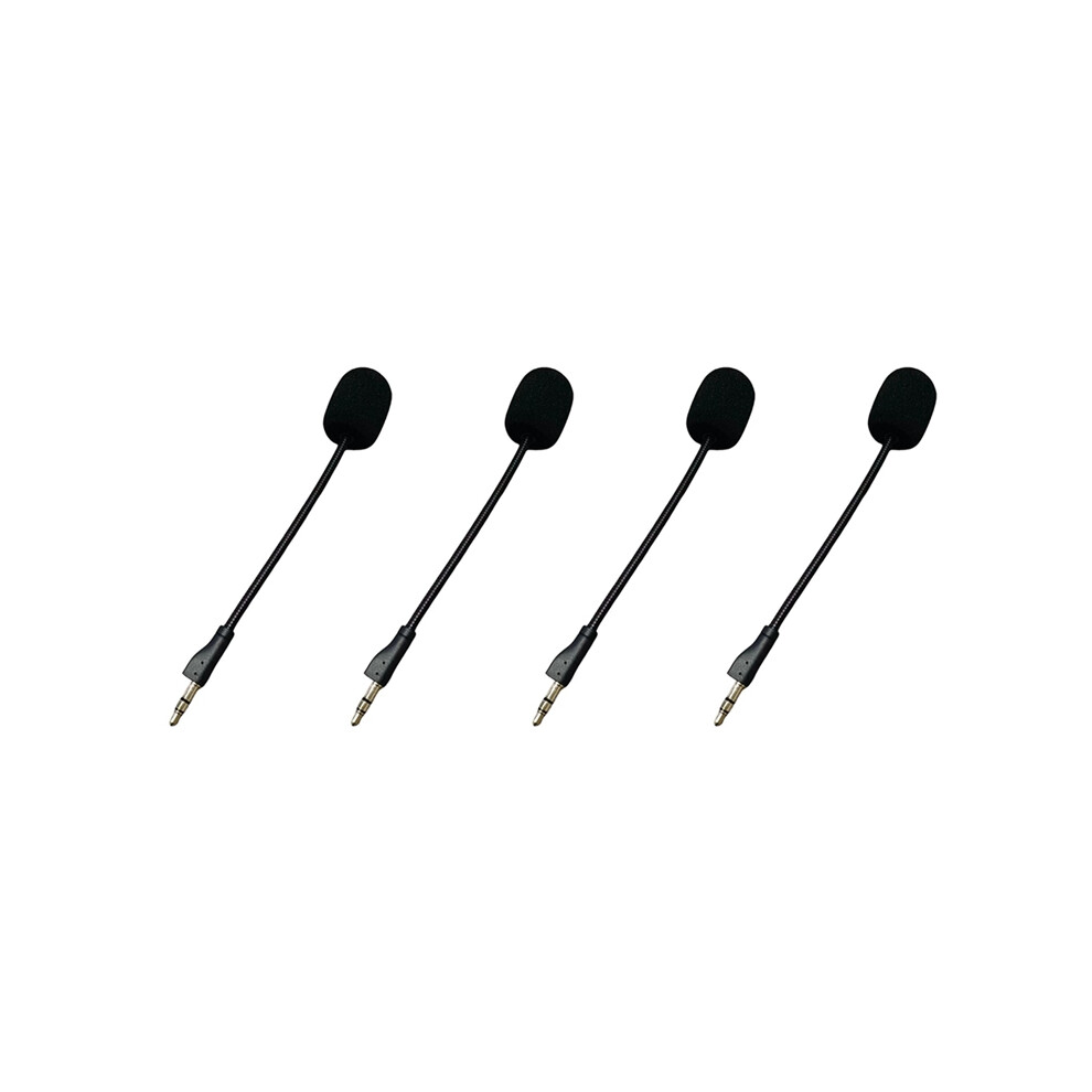 Replacement 3.5Mm Microphone For Pro G X Gaming Headsets E-Sports Game Mic Bendable 4Pcs 4852496754280