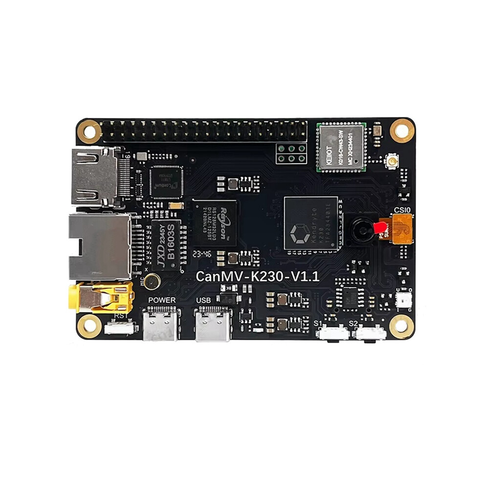 Canmv-K230 Embedded Dual-Core Risc-V Cpu Ai Development Board Build-In Dpu Hd Video Input Lcd Display Support Linux 4852496754600