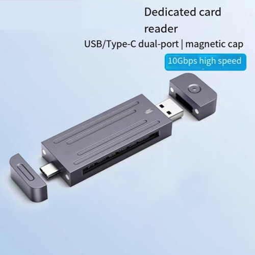CFast SD Card Reader USB 3.2 to Micro-SD&TF External Memory OTG Adapter for Mobile Phone Computer Camera 10Gbps 2