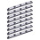 8X UTP 24 Port Rj45 Patch Panel Rack Cable Wall Mounted Bracket Connector Tool Ethernet Lan Network Adapter CAT6 1