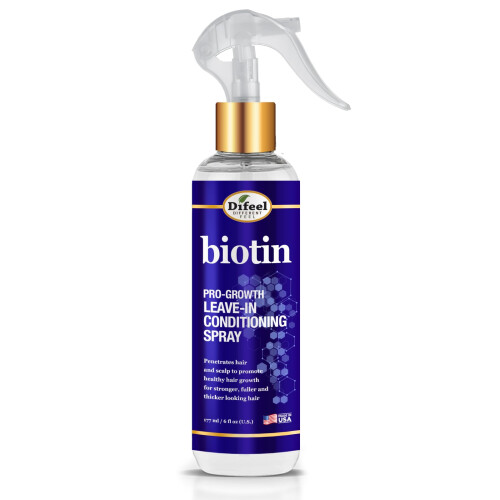Difeel Elevated Biotin Pro-Growth Leave Conditioning Spray 8 oz.