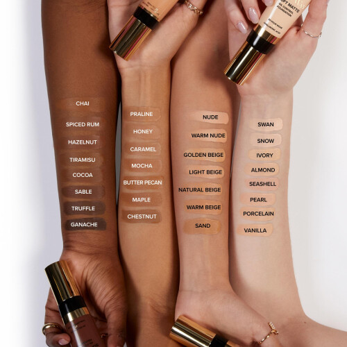 Too Faced Too Faced Born This Way Soft Matte Foundation | ???dat??? Oil Control ?a???? ?????e?a? + ?d??????? 1 Fl Oz Seashell 2