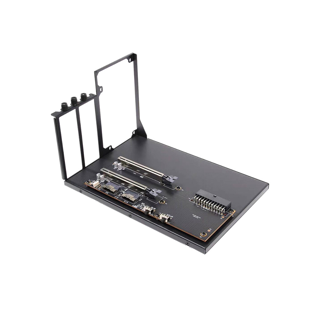 Dual Card Slot Slimsas External Gpu Dock Pcie4.0 Laptop To Video Graphics X16 8654 Adapter 4852496760328