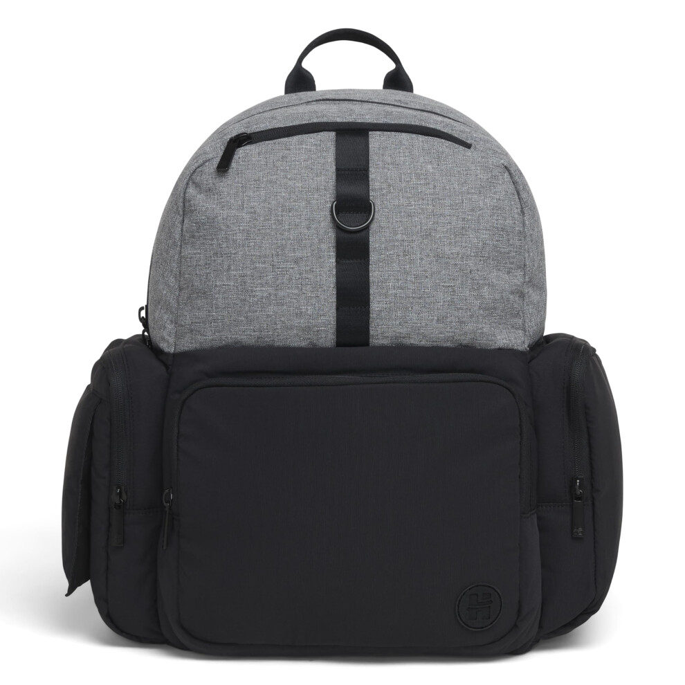 Photos - Other for Feeding Huggies Day Pack Diaper Backpack Dark Grey Heather/Black One Size WAL033-042 