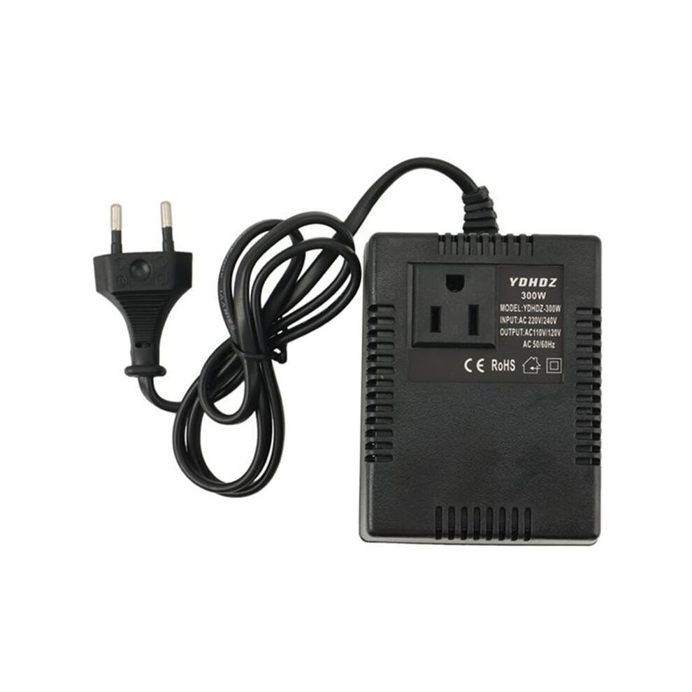 Power Transformer Voltage Regulator 220V To 110V Converter Step-Down 220 Eu Plug Invert 300W 4852496761189