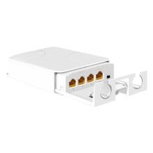 Switch PoE Gigabit de 4 puertos con 1 puerto Gigabit de enlace ascen