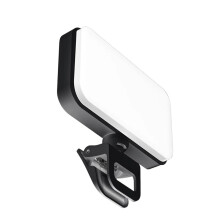 Laptop Selfie Light Clip-on LED for Phone Tablet Computer Photography Makeup Zoom Conference Black