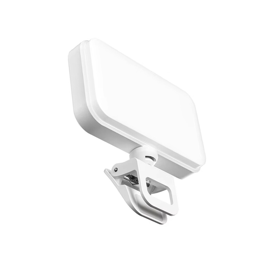 Laptop Selfie Clip-On Led For Phone Tablet Computer Photography Makeup Zoom Conference Light/White 4852496763251